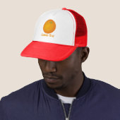 Sinaasappel Trucker Pet (In situ)