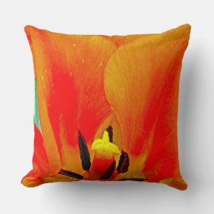 Sinaasappel Tulip Kussen