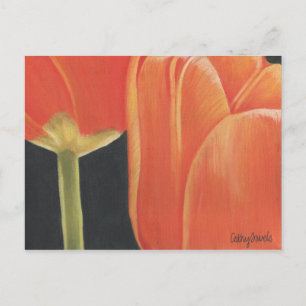 sinaasappel tulpen briefkaart