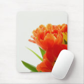 Sinaasappel Tulpen Muis Mat Muismat (Met muis)