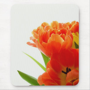 Sinaasappel Tulpen Muis Mat Muismat