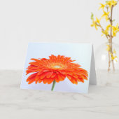 "Sinaasappel! van "5" x 7 de" groeten kaart, Kaart (Gele Bloem)