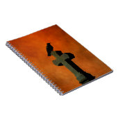 Sinaasappel van Halloween Notitieboek (Rechterzijde)