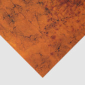 Sinaasappel verbranden, losgekoppeld achtergrond tissuepapier (Detail)