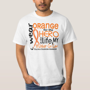Sinaasappel voor Hero 2 schoonmoeder-in-law MS T-shirt