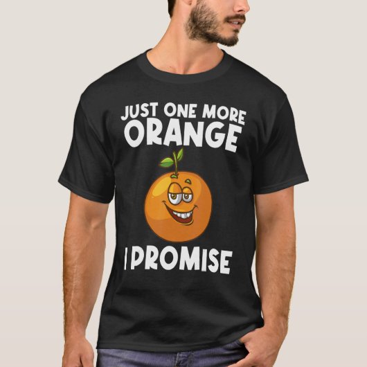 Sinaasappel voor mannen Citrus Mandarin T-shirt (Voorkant)
