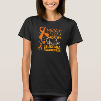 Sinaasappel voor mijn tante Leukemie Awar T-shirt