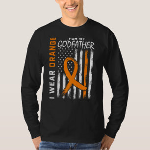 Sinaasappel voor mijn vader multiple sclerose awar t-shirt