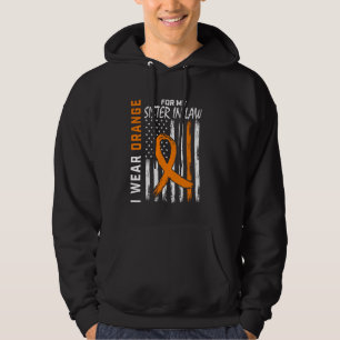 Sinaasappel voor Sister in Law Multiple Sclerosis Hoodie