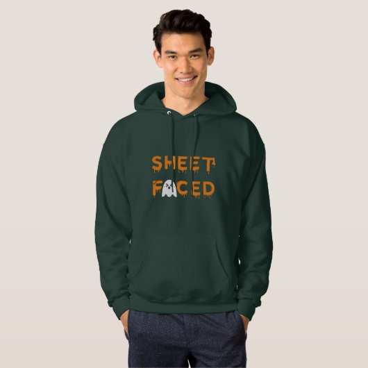 Sinaasappel voor vel hoodie (Voorkant volledig)