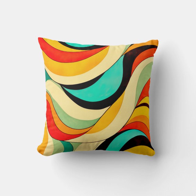 Sinaasappel & Vrienden Kleur Blend Kussen (Voorkant)