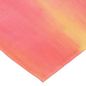 Sinaasappel--waterverf Tafelkleed (Gekanteld)