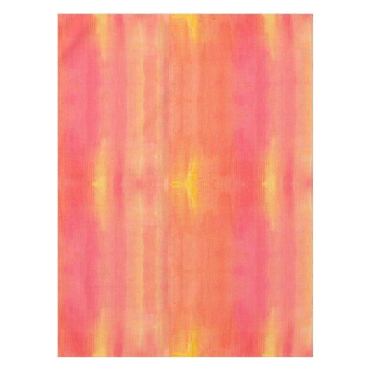 Sinaasappel--waterverf Tafelkleed (Voorkant)