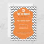 Sinaasappel We hebben Briefkaarten voor adreswijzi (Voorkant / Achterkant)