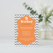 Sinaasappel We hebben Briefkaarten voor adreswijzi (Staand voorkant)