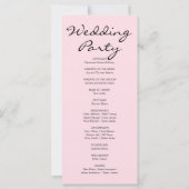 Sinaasappel & witte pompoenen Herfst roze bruiloft (Achterkant)