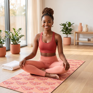 Sinaasappel Yogamat