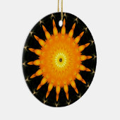 Sinaasappel Zon Ornament (Rechts)