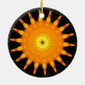 Sinaasappel Zon Ornament (Achterkant)