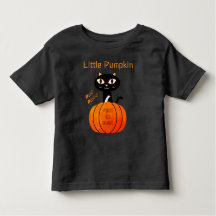 Sinaasappel & Zwart Schattige Spooky Cat Pumpkin H