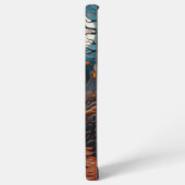 SINAASAPPEL & ZWART SPOOKY SPOOKY SPOOKHUIS SAMSUNG GALAXY HOESJE (Linkerkant)