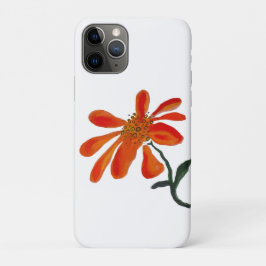 Sinaasappelbloem door Lydia's Art Sangria Case-Mate iPhone Case