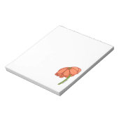Sinaasappelbloem Notitieblok (Linkerzijde)