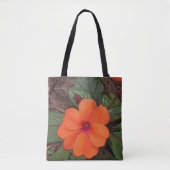 Sinaasappelbloesem Close-up Tote Bag (Voorkant)