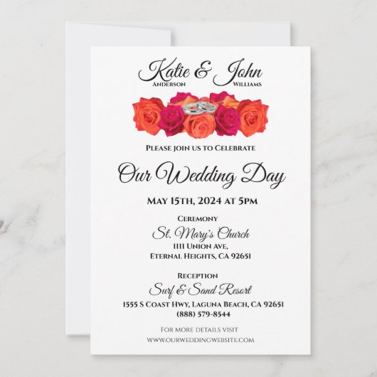 Sinaasappelbloesem en glans- kaart (Voorkant)