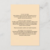 Sinaasappelbloesem metselwerkjars veiligheidsmaatr informatiekaartje (Achterkant)