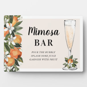 Sinaasappelbloesem Mimosa Bar Fotoplaat
