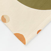 Sinaasappelbloesemtuinten fleece deken (Hoek)