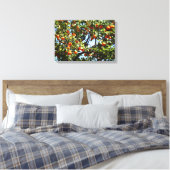 Sinaasappelboom Canvas Afdruk (Insitu (Slaapkamer))