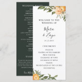 Sinaasappelboomgaard Citrus Botanische Trouw Programmakaart (Voorkant / Achterkant)