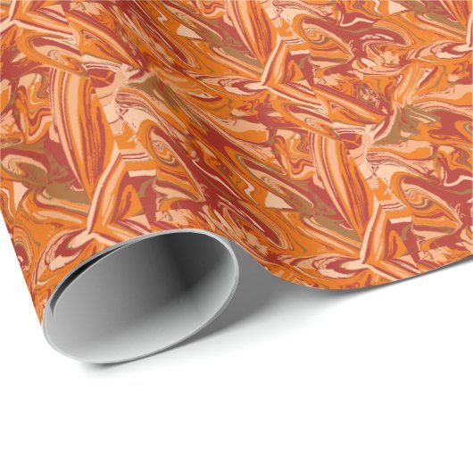 Sinaasappelcake Cadeaupapier (Rol Hoek)