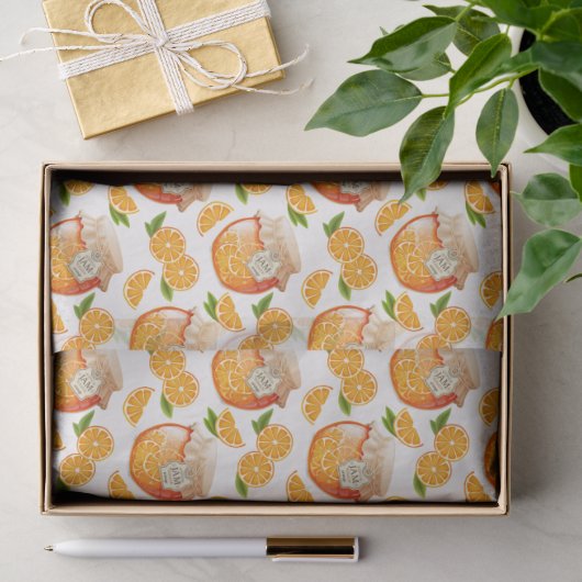 Sinaasappeljam Inpakpapier Tissuepapier (Geschenk)