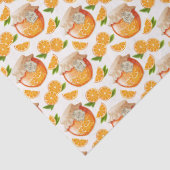 Sinaasappeljam Inpakpapier Tissuepapier (Detail)