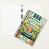 Sinaasappelkat ongedateerd afsprakenboek agenda (Display)