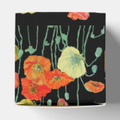 Sinaasappelklaproos bloemige trouwtaart favorieten bedankdoosjes (Bovenkant)