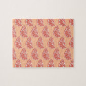 Sinaasappelkleur Legpuzzel (Horizontaal)
