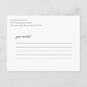 Sinaasappelkleurige Gerber-madeliefjes Mason Jar S Aankondigingskaart (Achterkant)