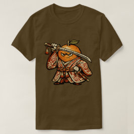 Sinaasappelofficier — Grappig Fruit Hoge-Rang Samo T-shirt