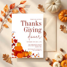 Sinaasappelpompoen Herfstbladeren Thanksgiving-din