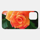 Sinaasappelroos bloem Case-Mate iPhone case (Achterkant (horizontaal))