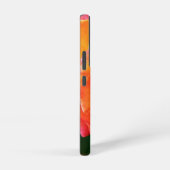 Sinaasappelroos bloem samsung galaxy hoesje (Rechterkant)