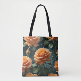 Sinaasappelrozen tote bag