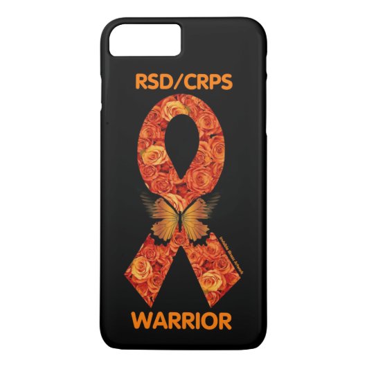 Sinaasappelrozen/Vlinder...RSD/CRPS Case-Mate iPhone Case (Achterkant)