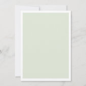 Sinaasappels 1e verjaardag, een klein stukje kaart (Achterkant)