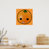 sinaasappels-297095 sinaasappels ogen voor fruit poster (Keuken)