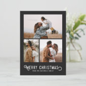  Sinaasappels 3 Foto-collage kerstmis Feestdagenkaart (Staand voorkant)